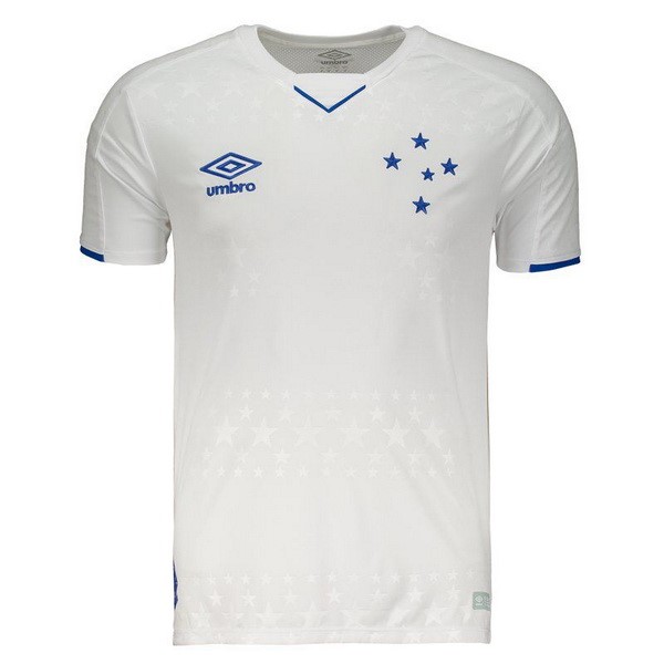 Camiseta Cruzeiro EC Replica Segunda Ropa 2019/20 Blanco